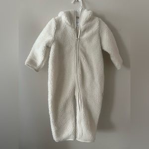 Baby gap fleece snowsuit